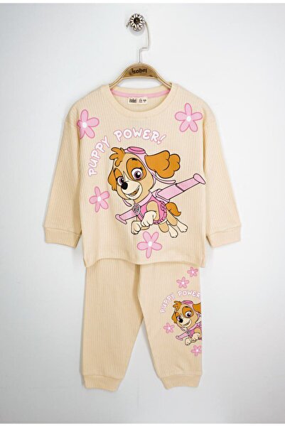 Yağmur Giyim Σετ πιτζάμες για κορίτσια ISOB P.Petrol με σχέδιο ριγέ ύφασμα 10...