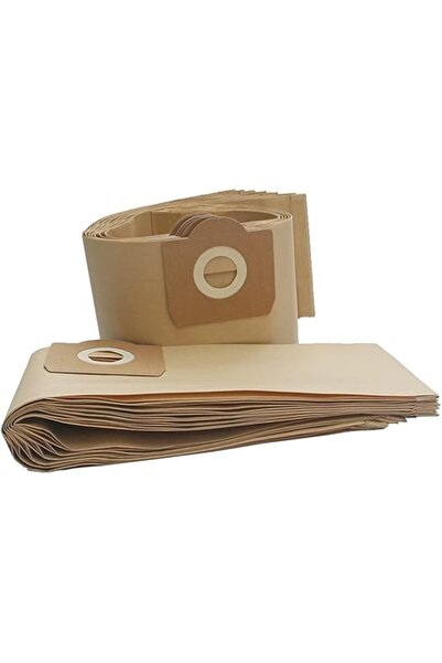 Generic LECCI 5 قطع أكياس مكنسة كهربائية كيس غبار كيس ورق فلتر لـ Karcher WD3...
