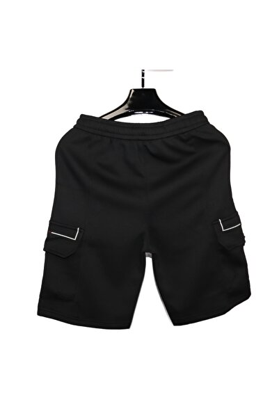 Red Planet Men’s Casual Cargo Shorts with Side Pockets and Drawstring Waist