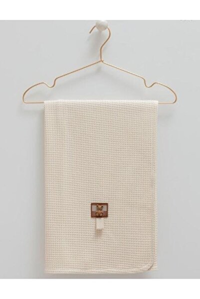 Caramell İncibaby 100% Cotton Soft Teddy Baby Blanket New Season 80X85