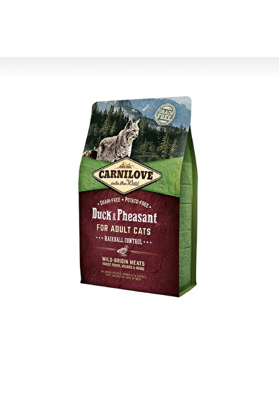 Carnilove بط وتدرج للتحكم في كرات الشعر للقطط 2 كيلو