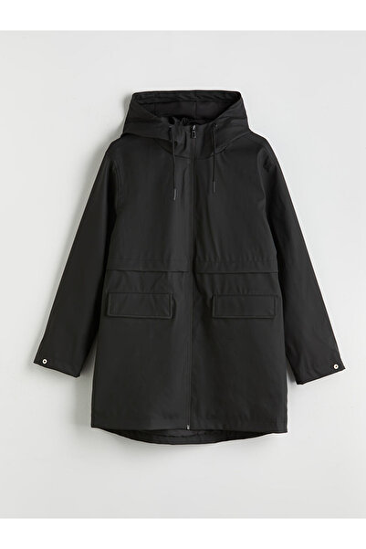 LC Waikiki Lcw Women's Hooded Raincoat