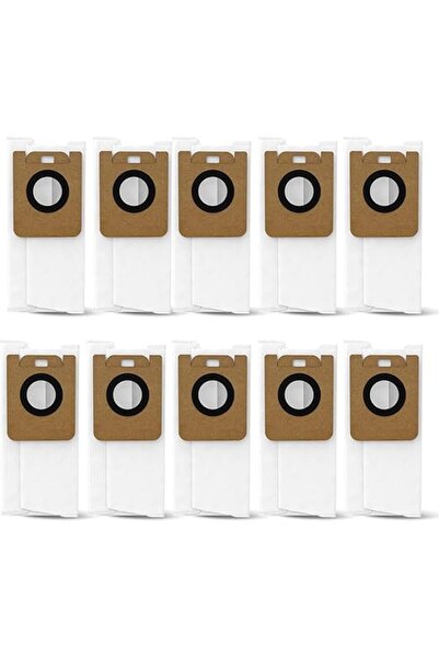 Generic أكياس غبار wejojefo من 10 قطع لجهاز Dreametech Z10 Pro المتوافق مع أك...
