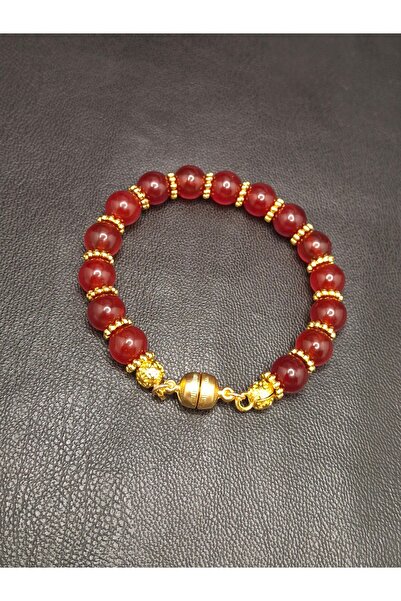 Han Ticarethane Special Design Magnetic Natural Ceyd Stone Bracelet Rosary