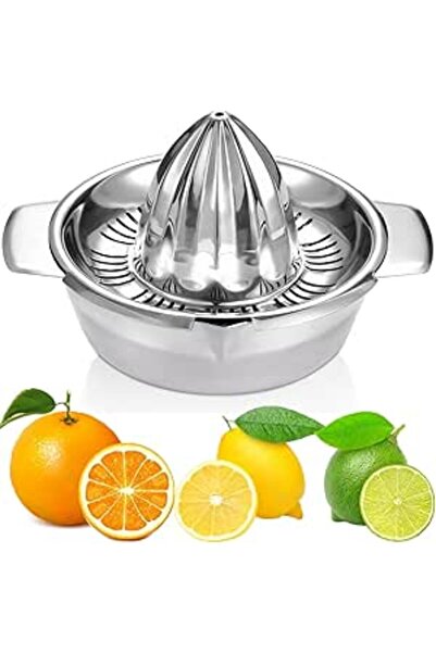 Generic Citrus Lemon Orange Grapefuit Juicer Manual Squeezer 304 Stainless Steel Robust Hand Juicer Reamer R