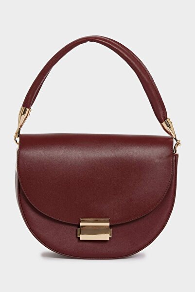 DeFacto Women's Faux Leather Handbag D4079Axns