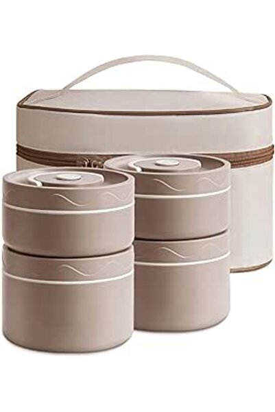 Generic Exrp Stainless Steel Bento Box Adult Lunch Box, Portable Insulated Food Lunch Container Set with The