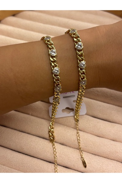 Butik XUping 14K Kalpli Gurmet Bileklik