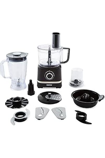Generic محضر طعام جيباس ١٠ في ١، بقوة ٨٠٠ واط، خلاط كهربائي متعدد الاستخدامات، مفرمة، مفرمة، شرائح