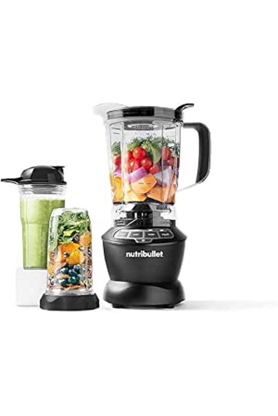 Generic خلاط نيوتري بوليت كامل الحجم + كومبو، مجموعة من 7 قطع، خلاط متعدد الوظائف عالي السرعة، نظام خلط