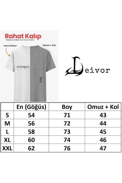 l'eivor Iyi Turgut Alp Printed Men's 100% Cotton T-Shirt