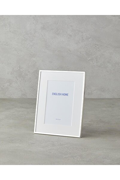 English Home Dorothy Metal Frame Silver 10X15 Silver