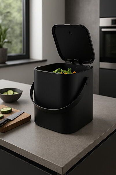 deycollect Magic Trash Can 4 Lt – Modern and Stylish Design with One-Touch Opening