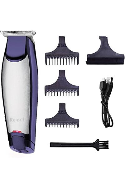 Generic ماكينة حلاقة الشعر ذاتية القطع للرجال من KEMEI مقاومة للماء ولاسلكية ...