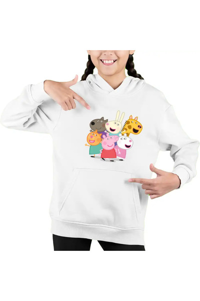 OEM Παιδικό Φούτερ Peppa Pig Peppa Pig Friends