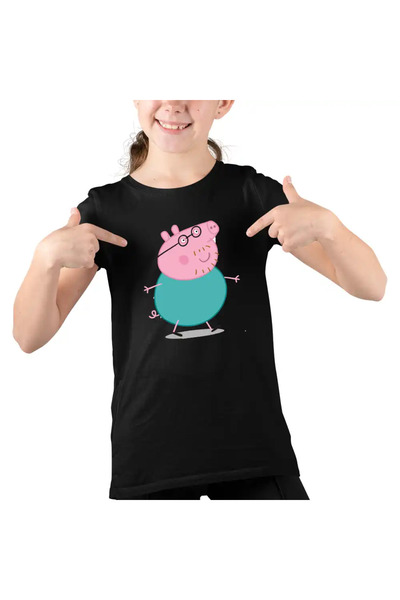 OEM Peppa Pig Pepa Kids Girls T-Shirt Daddy Pig Pepa