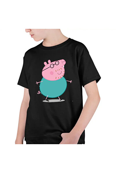 OEM Πέππα το Γουρουνάκι Pepa T-shirt για Αγόρια Daddy Pig