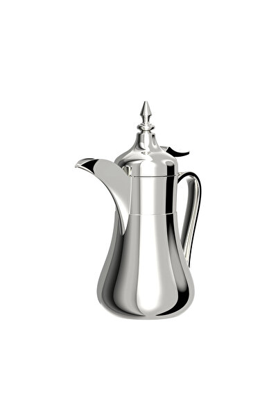SQUALO Silver Steel Coffee Pot - 0.35L