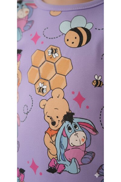 Yalçınoğlu Kids Lány pizsama szett I Hosszú ujjú, kényelmes otthoni viselet I Pamut - Puha lány szett