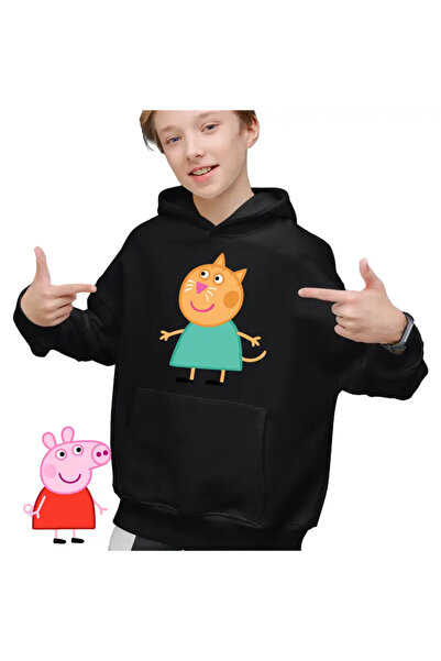 OEM Peppa Pig Pepa Kids Hoodie Boys Candy Cat