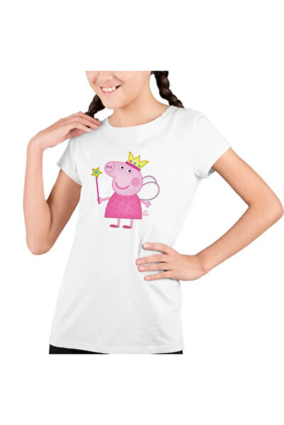 OEM Tricou Copii Fete Purcelusa Peppa Pig Zana Maseluta