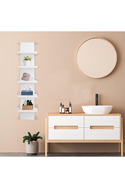 Modern home Straights Wall Mount Shelf Unit White