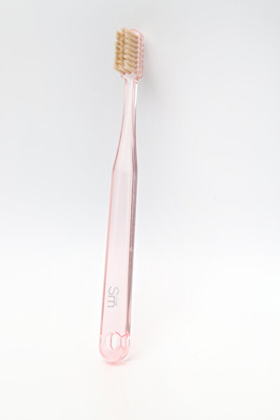 The smart miswak فرشاة مسواك الذكية للأطفال اللون زهري شفاف