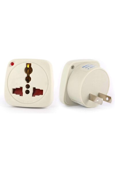 Terminatör Terminator Multi Traveler Adapter With Shutter & Indicator (US to Universal)