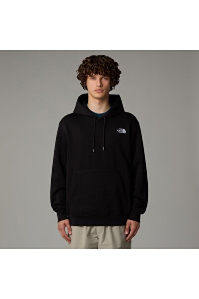 THE NORTH FACE هودي مريح أساسي باللون الأسود