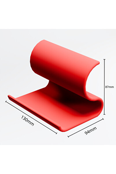 Black Edge S-Shaped Creative Phone Stand Multifunctional Base for E-Readers