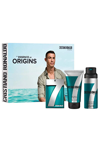 CRISTIANO RONALDO Cr7 Origins (M) Set Edt 100 ml + Sg 150 ml + Body Spray 150 ml