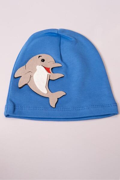 agugu Dolphin Patterned Children's Beanie