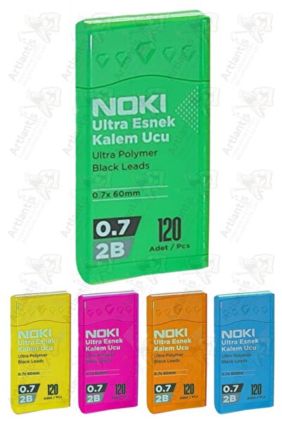 Artlantis Kalem Ucu 120 li 0.7 mm 2B 1 Paket Noki Çoklu Versatil Kalem Uç Mek...