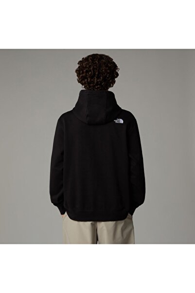 THE NORTH FACE هودي مريح أساسي باللون الأسود