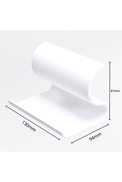 Black Edge S-Shaped Creative Phone Stand Multifunctional Base for E-Readers