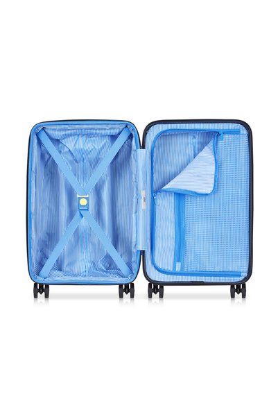 Delsey طقم ألكسندرا مكون من 3 قطع 55/70/82 سم (L+M+S) أزرق