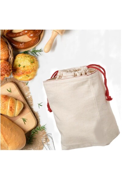 SyaMAG Cotton bag for bread, vegetables, and seeds, 3.3 Liters