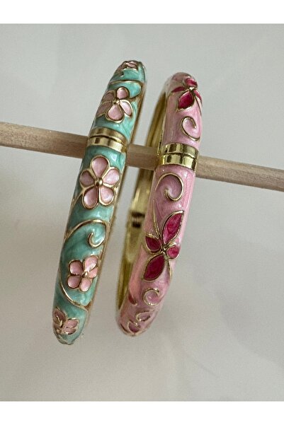 SUENOR İkili Mineli Çelik Kelepçe Bileklik P-Y