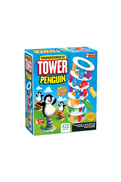TOYFEST لعبة برج البطريق الغريبة والذكية