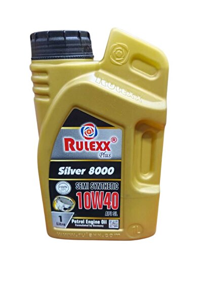 RULEXX عبوة بيع بالجملة من زيت 10W40 SL 8000KM (12 علبة سعة 1 لتر)