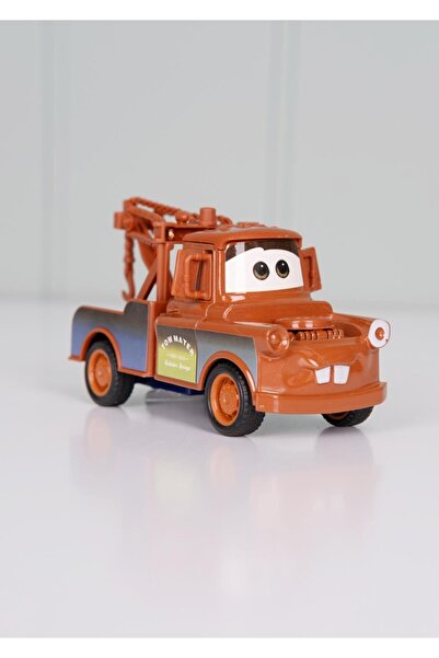 agugu سيارة لعبة معدنية صغيرة من نوع تشييك دروب باللون البني