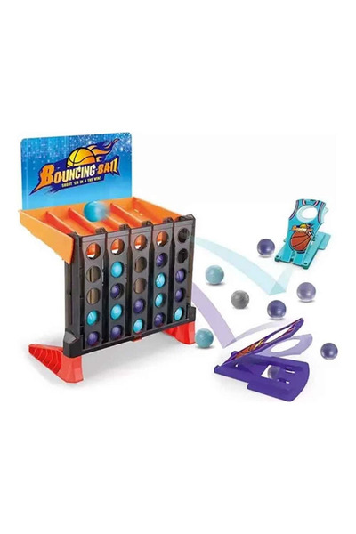 TOYFEST لعبة كرة السلة المرحة ذات الكرة القافزة