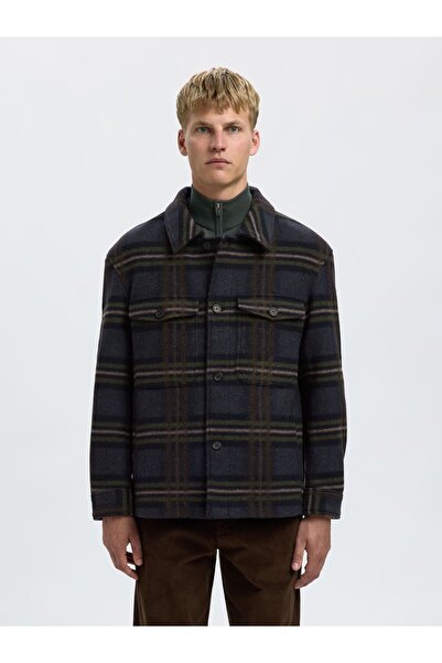 Selected Homme Shacket Wollmix