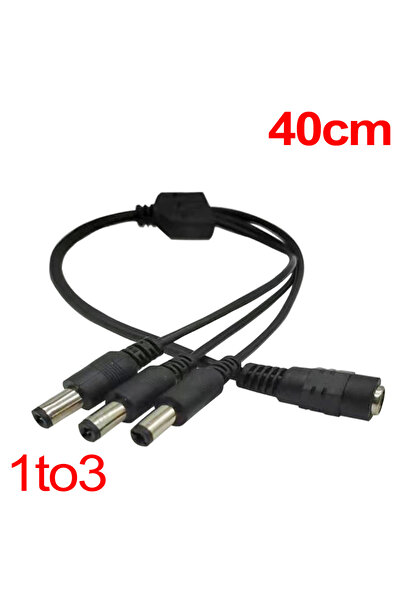 Choice3 1 to 3 5.5* 2.1mm 1 to 2/3/4/5/6/8 Way DC Power Splitter Cable 5V 12V Power Adapter Connector Cord F