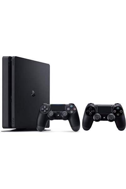 Sony Interactive Entertainment Sony PlayStation 4 PS4 500GB Slim with 2 Dual ...