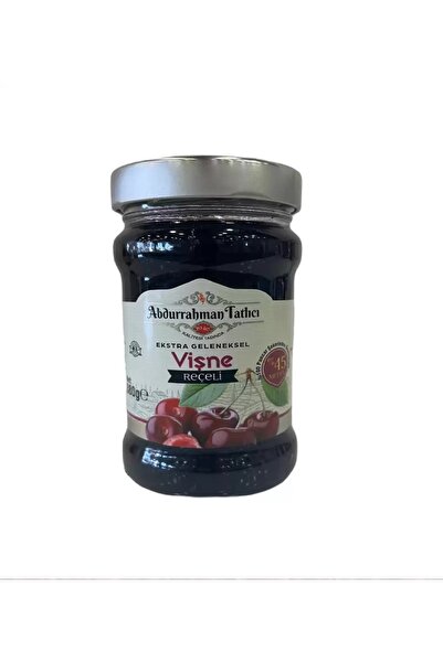 Abdurrahman Tatlıcı Vişne Reçeli 380 Gr – %65 Meyve Oranı, Katkı Maddesi İçermez