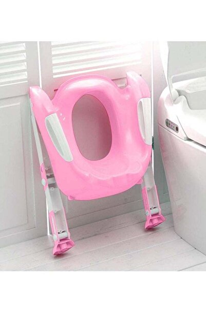 DRAMA HOME Foldable Training Chair with Ladder for Kids - Pink