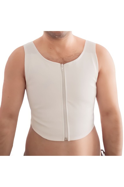 Ftmsmalls Binder Breast Corset Firming and Lifting Breast Concealer Gynecom