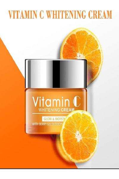 Disaar 100% Organic Vitamin C whitening Cream Glow& Moısture Hyaluronic Beyaz...