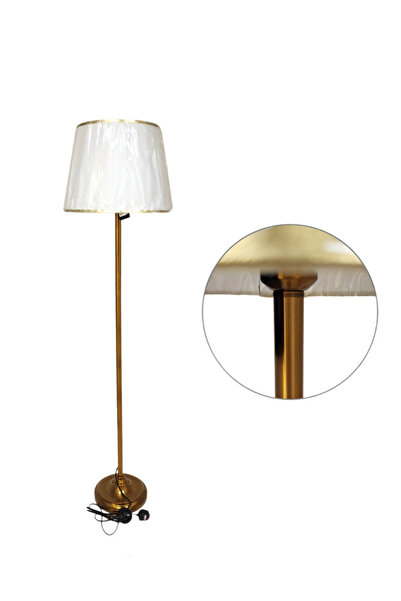 Living مصباح بغطاء أبيض أنيق – إضاءة جانبية مثالية لزوايا المنزل / 170 سم